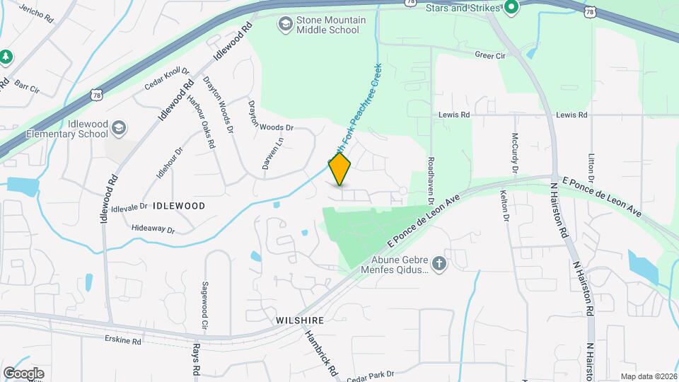 1506 River Oak Ln Map and Location Details