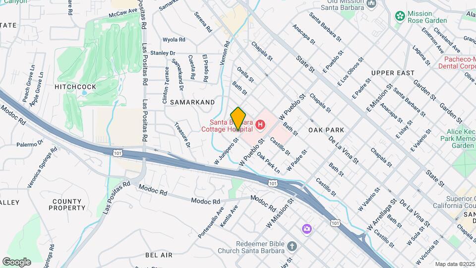 516 W Junipero St Mapa y Detalles de la Ubicación