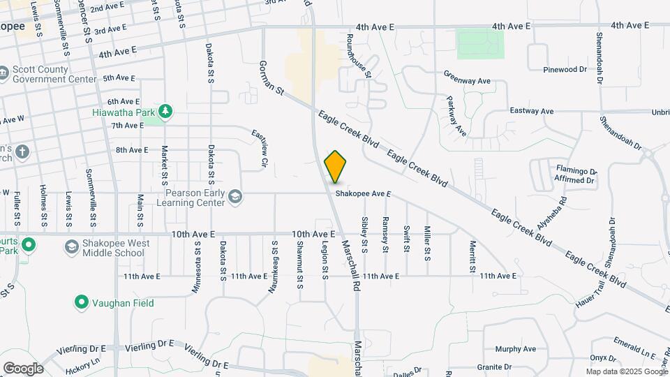 1409 Shakopee Ave E Map and Location Details