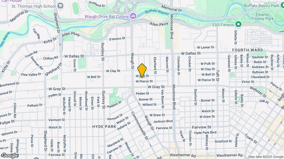 1320 W Pierce St Map and Location Details