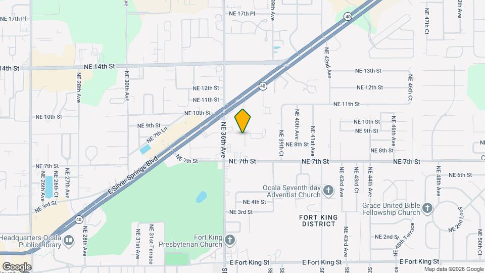 3630 NE 8th Pl, Unit 304 Map and Location Details