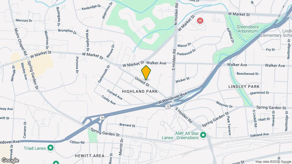 Nottingham Mapa y Detalles de la Ubicación