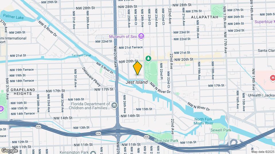 1857 NW 24th St Map and Location Details