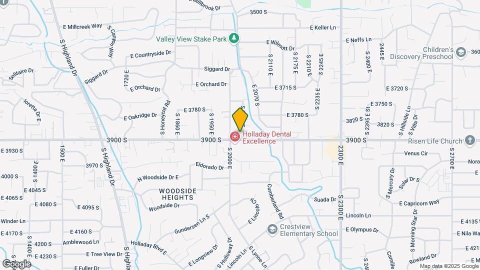 3846 S 2035 E, Unit #A Map and Location Details