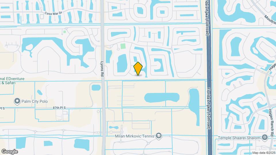 8926 Agliana Cir Map and Location Details