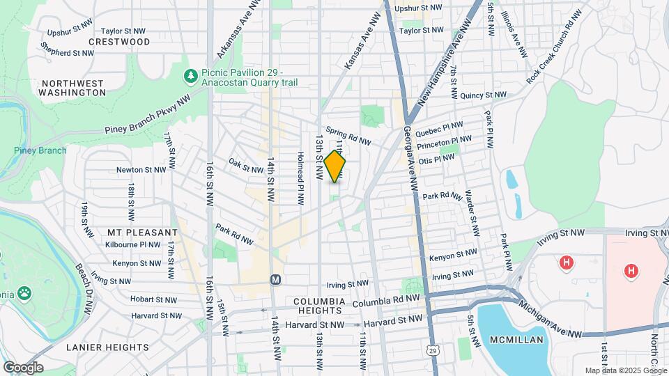 3524 11th St NW Map and Location Details