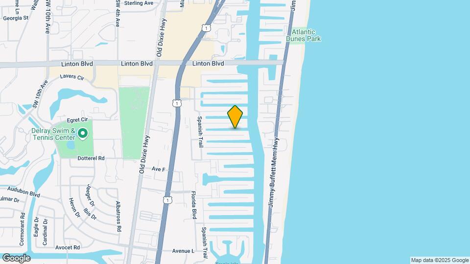 953 Banyan Dr Map and Location Details