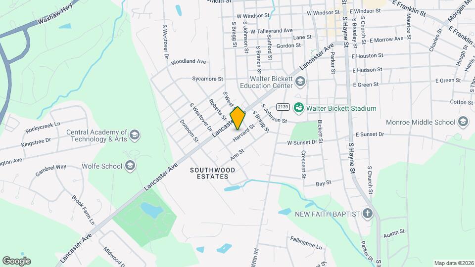 1110 Harvard St Map and Location Details