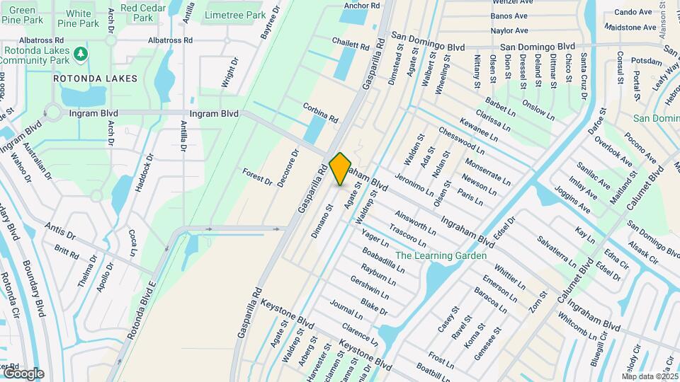 8450 Dinnano St Map and Location Details