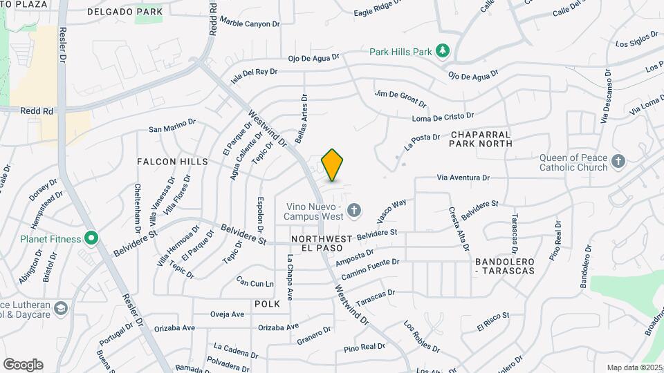 6676 Boulder Canyon Ln Map and Location Details