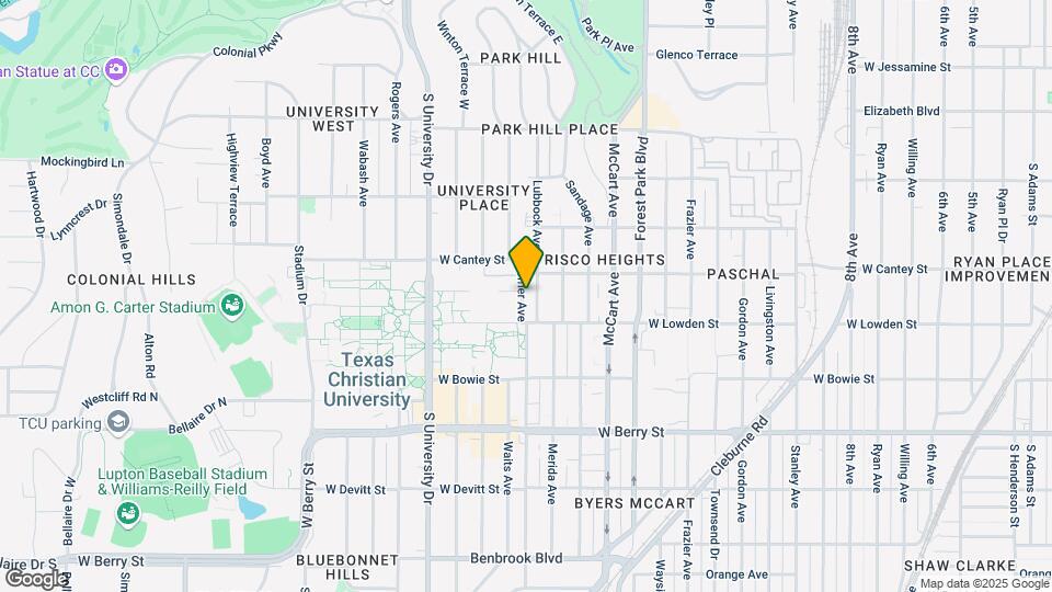 2821 Parmer Ave Map and Location Details