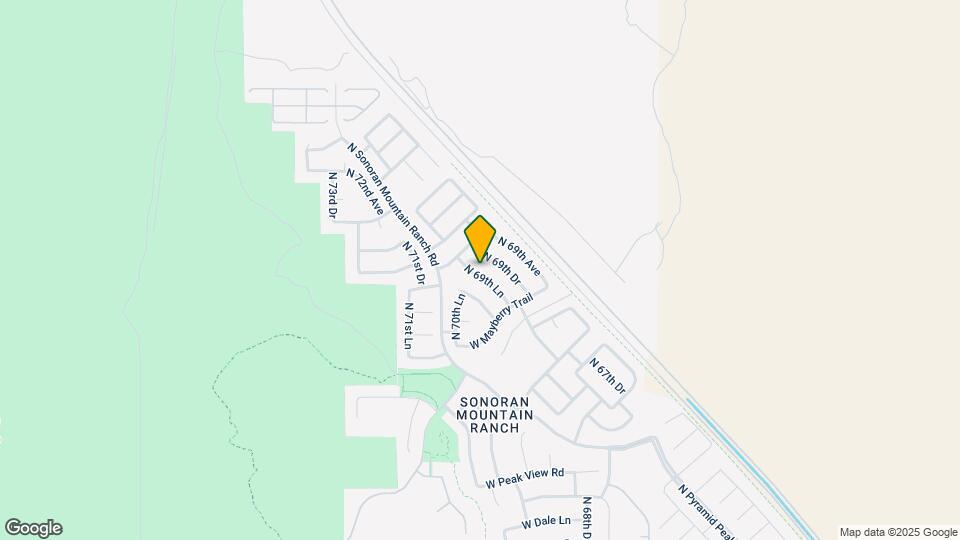 29713 N 69th Ln Map and Location Details