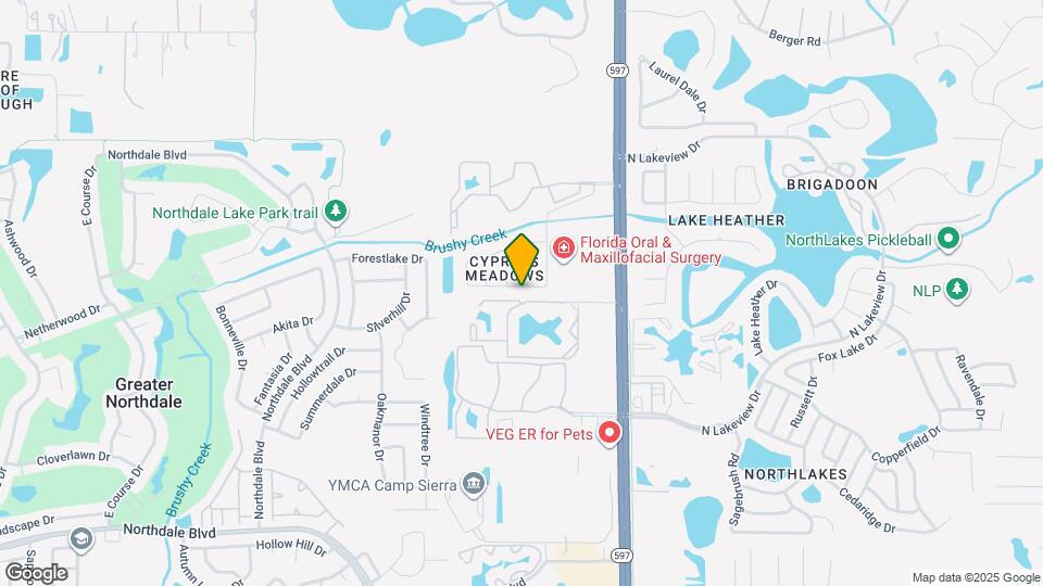 3704 Cypress Meadows Rd Mapa y Detalles de la Ubicación