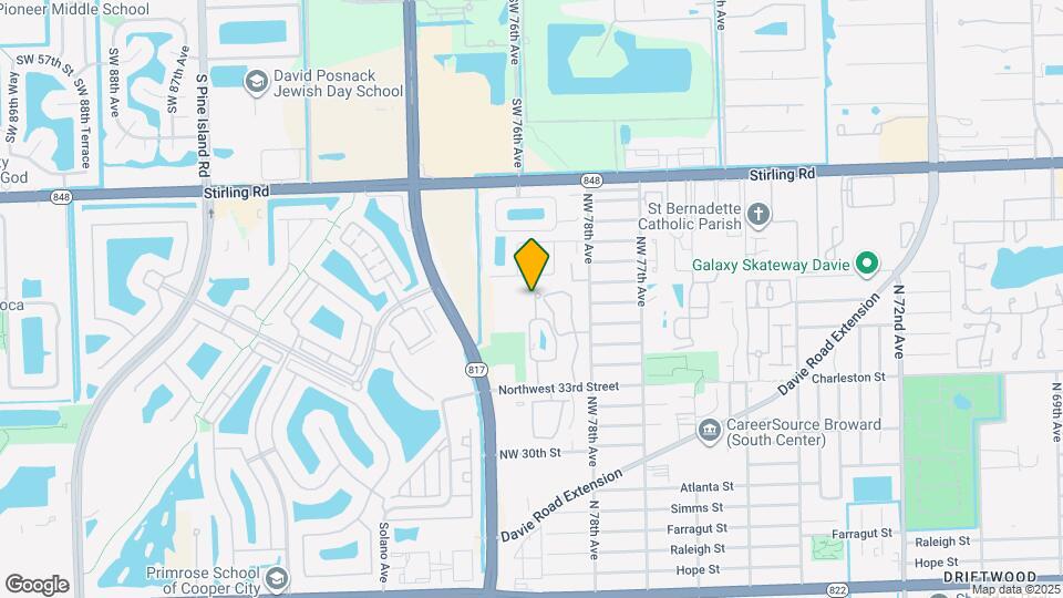 3701 NW 79th Way Map and Location Details