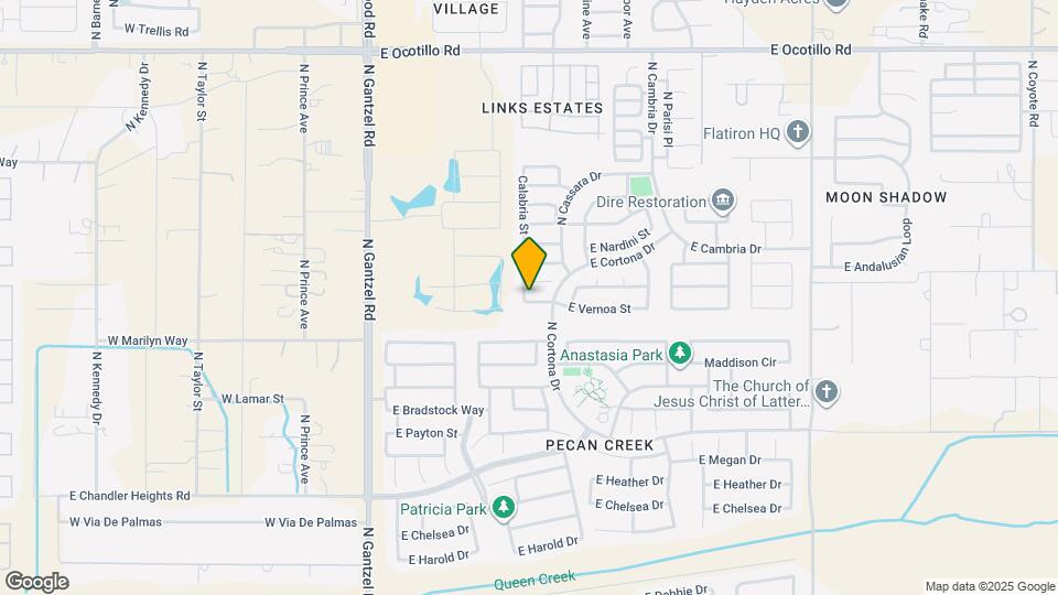 818 E Tucci St Map and Location Details