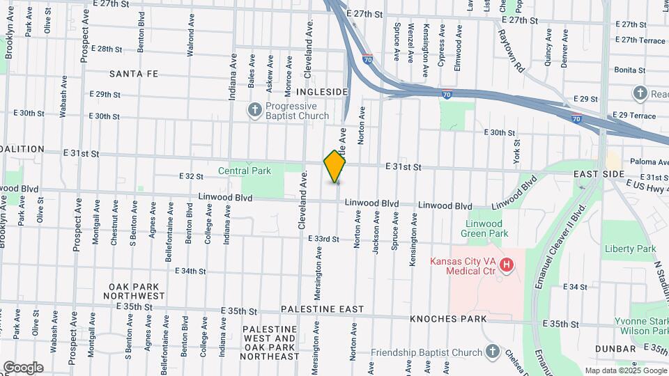 3130 Myrtle Ave Map and Location Details