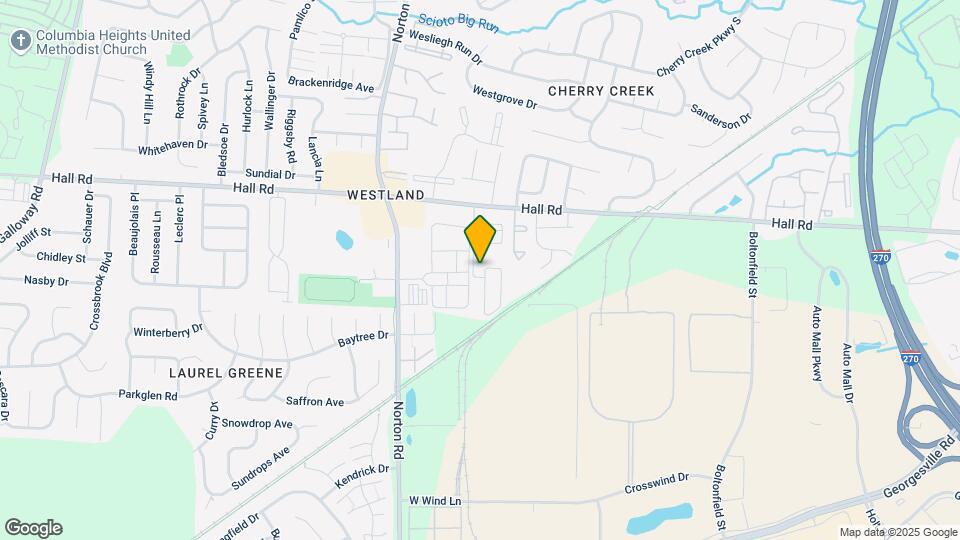 Wyndham Ridge Townhomes Map and Location Details