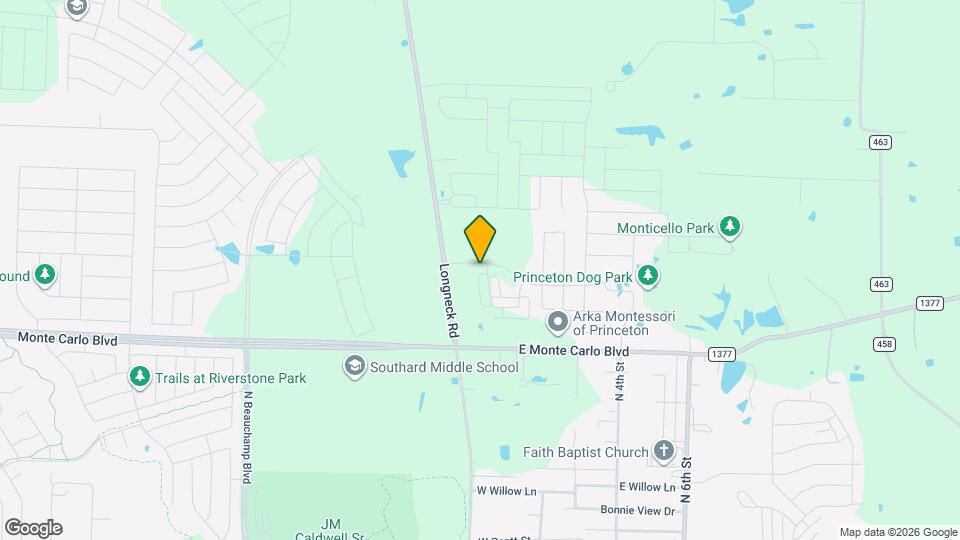 109 Monticello Dr Map and Location Details