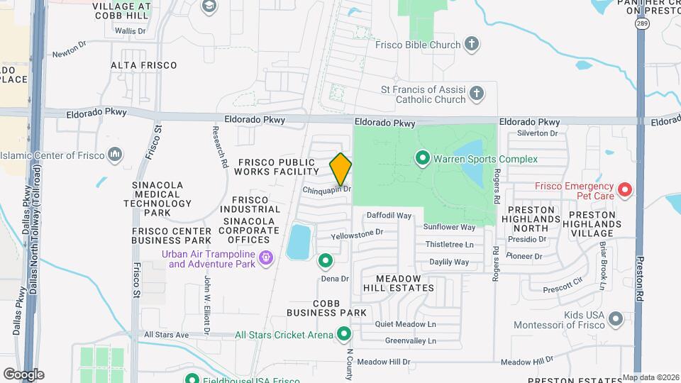 7243 Chinquapin Dr Mapa y Detalles de la Ubicación