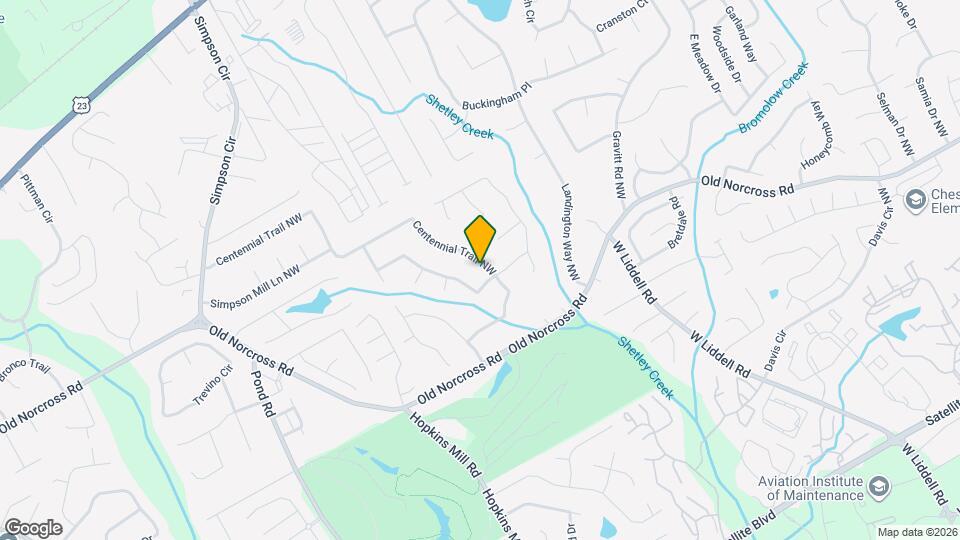 4257 Centennial Trail NW Map and Location Details