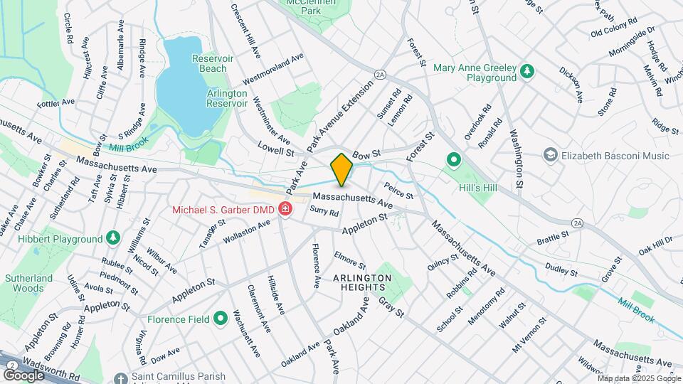 1265 Massachusetts Ave Map and Location Details