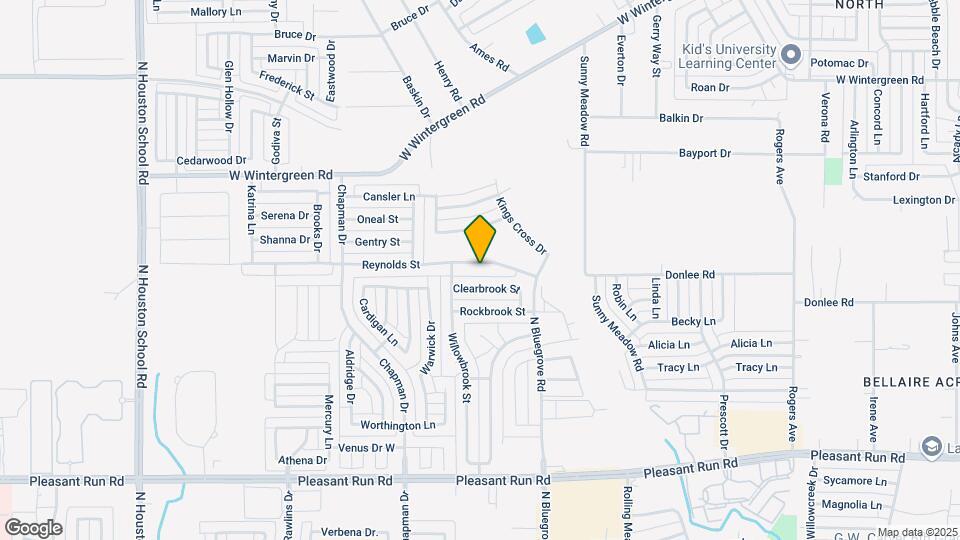 1542 Reynolds St Map and Location Details