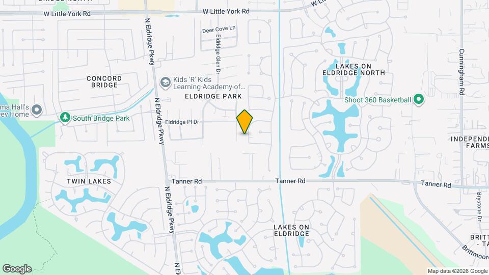 12522 Aliso Bend Ln Map and Location Details