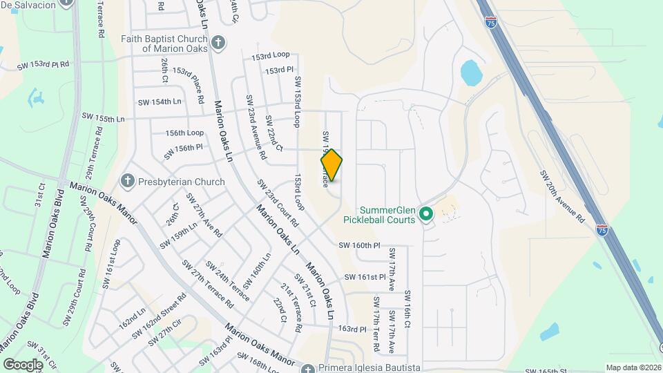 15819 SW 19th Terrace Map and Location Details