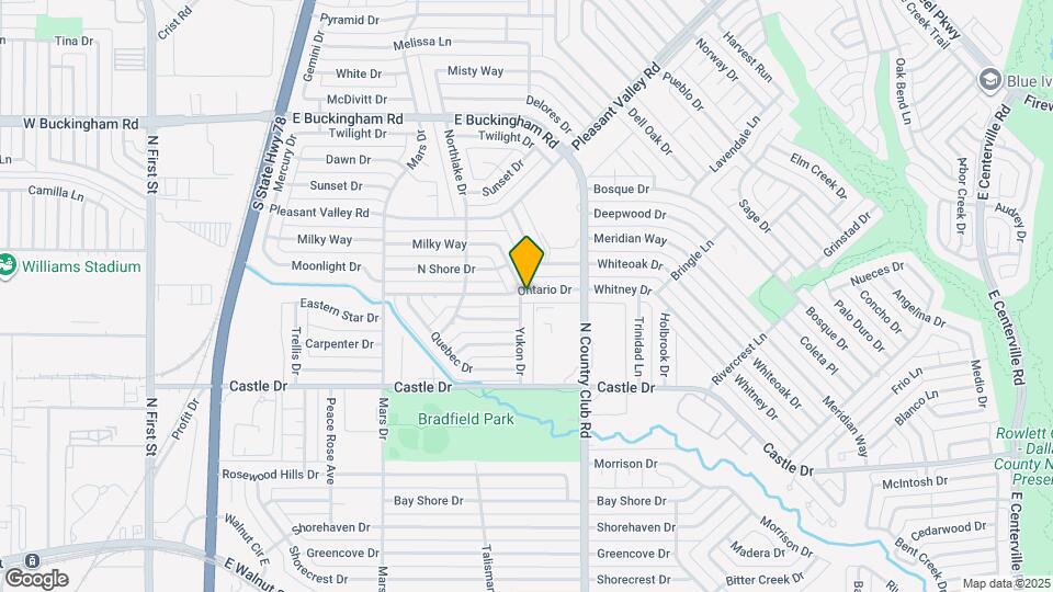 1202 Ontario Dr Map and Location Details