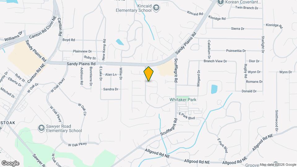 1409 Chardin Dr Map and Location Details
