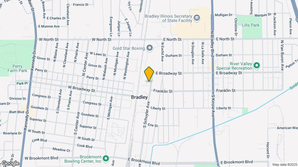 195 S Schuyler Ave Mapa y Detalles de la Ubicación
