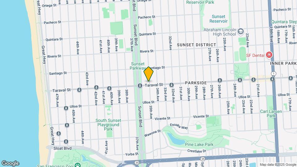 2395 35th St Map and Location Details