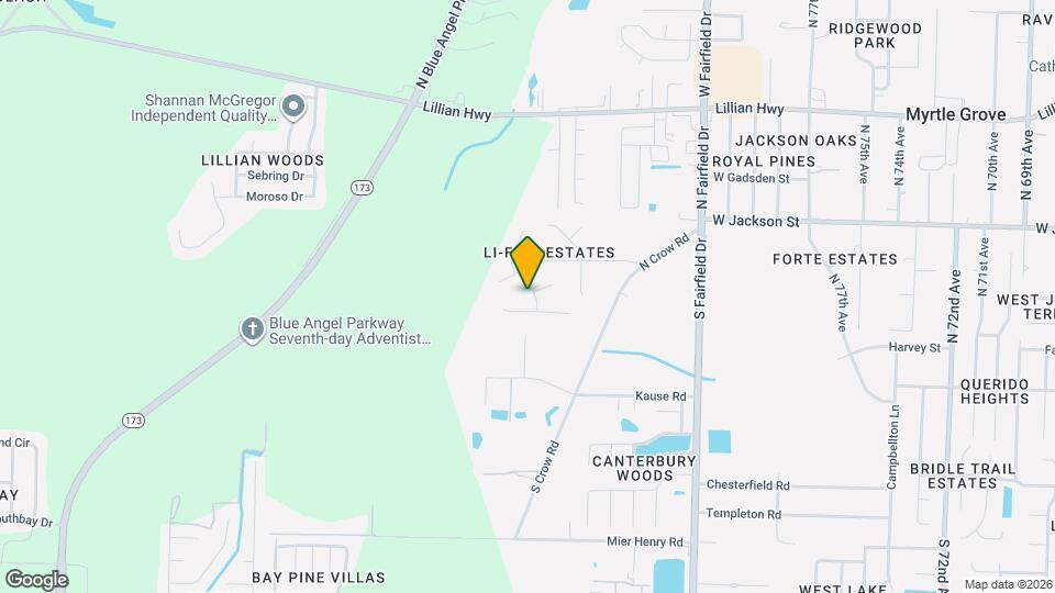 435 Belle Chasse Dr Map and Location Details