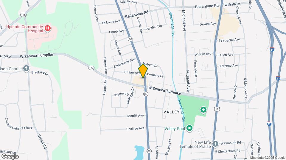 1522 Valley Dr Map and Location Details