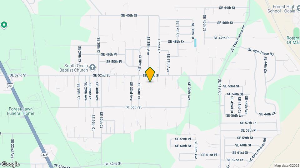 5330 SE 35th Ct Map and Location Details