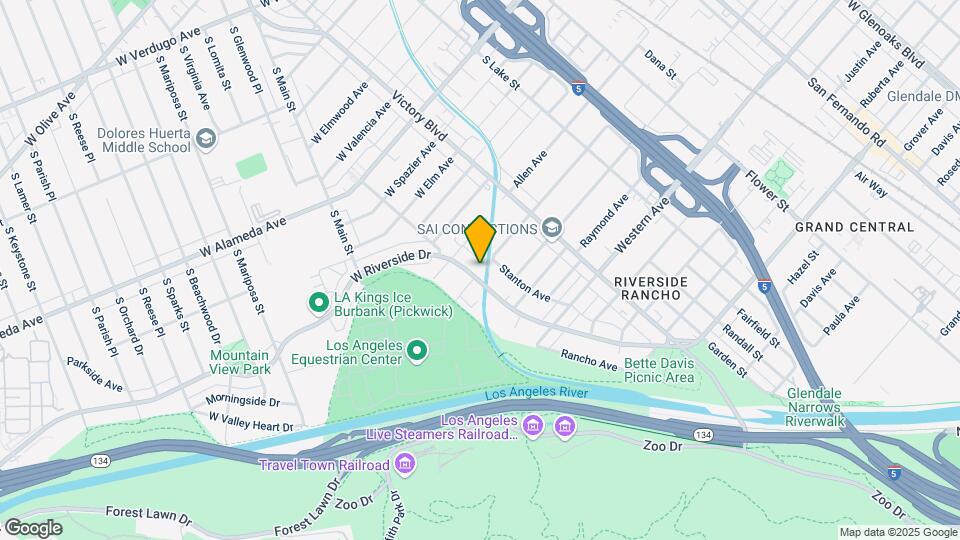 1831 Riverside Dr Map and Location Details