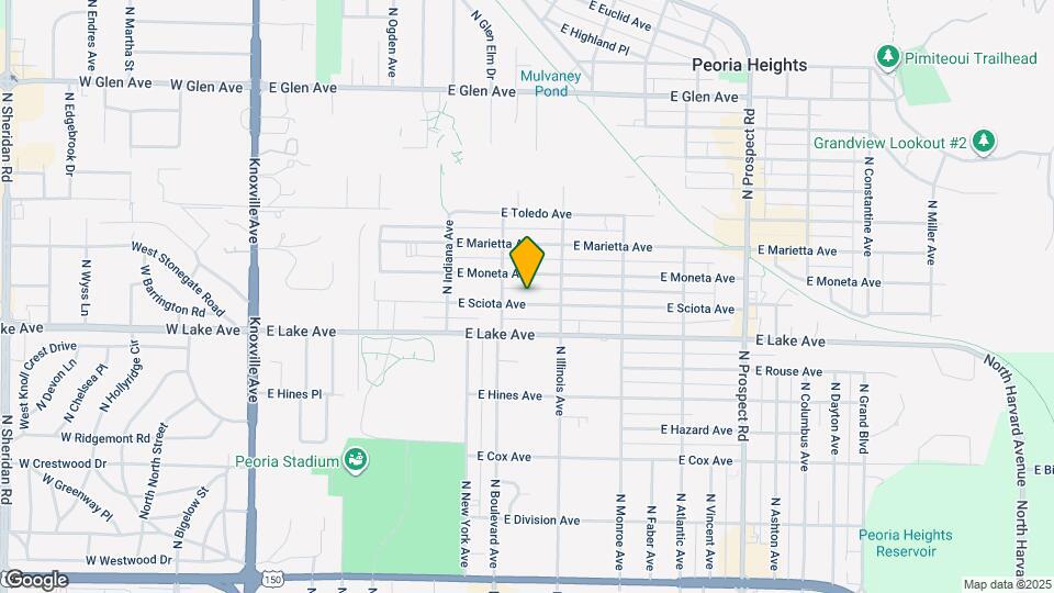 715 E Sciota Ave Map and Location Details