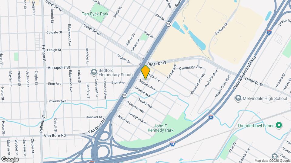 17422 Keppen Ave Map and Location Details