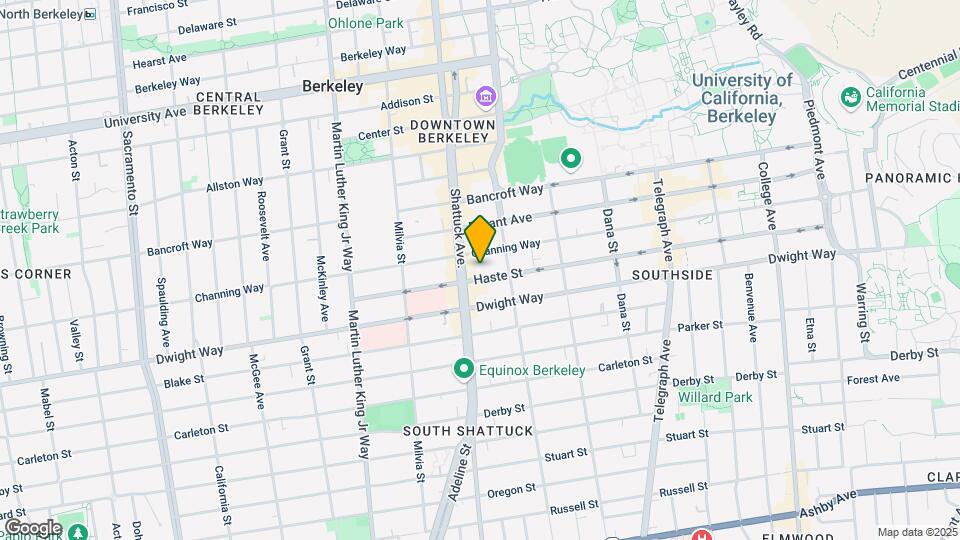 2115 Haste St Map and Location Details