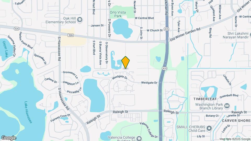 6021 Westgate Dr Map and Location Details