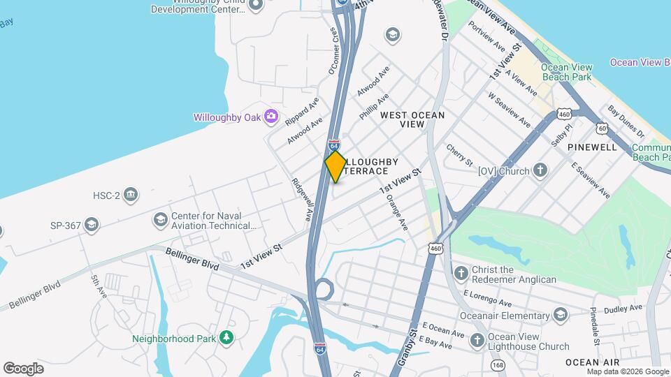 9242 Hickory St-Unit -B Map and Location Details