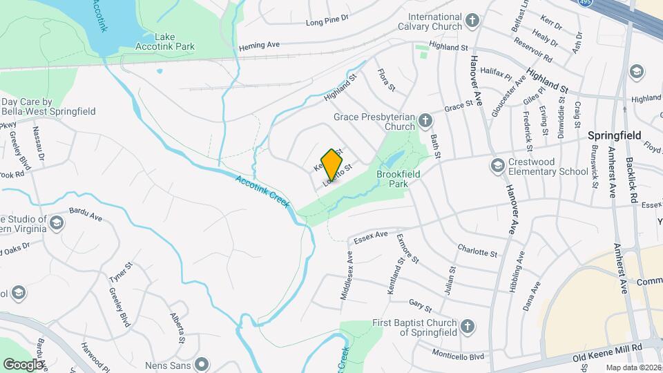 6015 Loretto St Map and Location Details