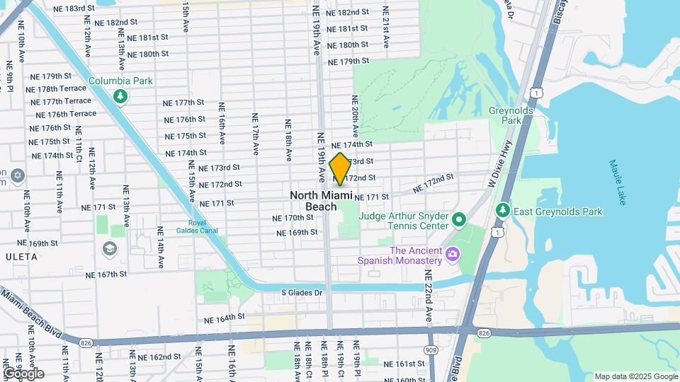 1945 NE 171st St Map and Location Details