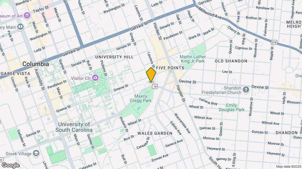 1851 Devine St Map and Location Details