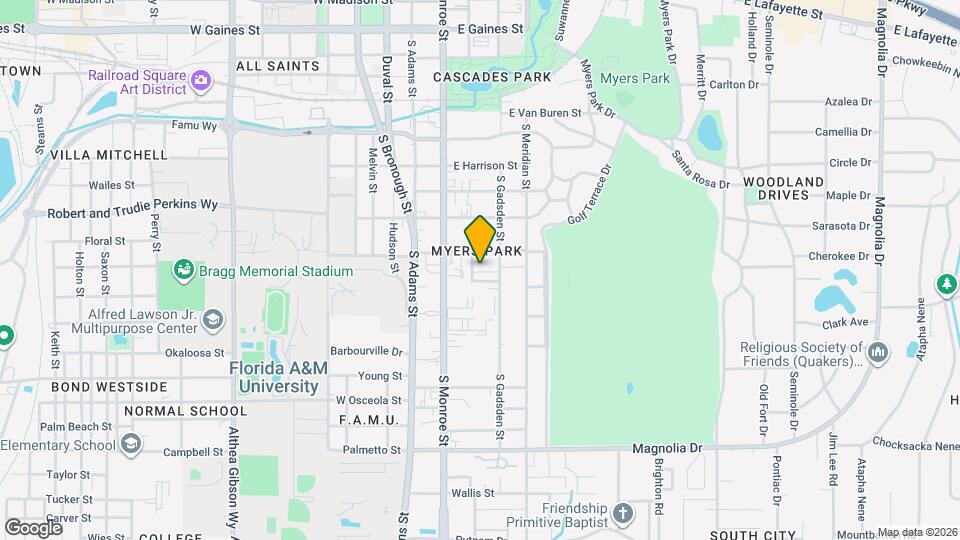 1705 S Calhoun St Map and Location Details