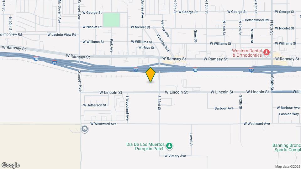 305 S 23rd St Map and Location Details