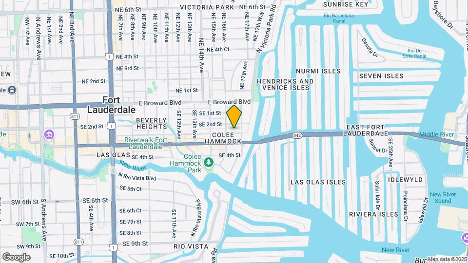 1617 SE 2nd Ct Mapa y Detalles de la Ubicación