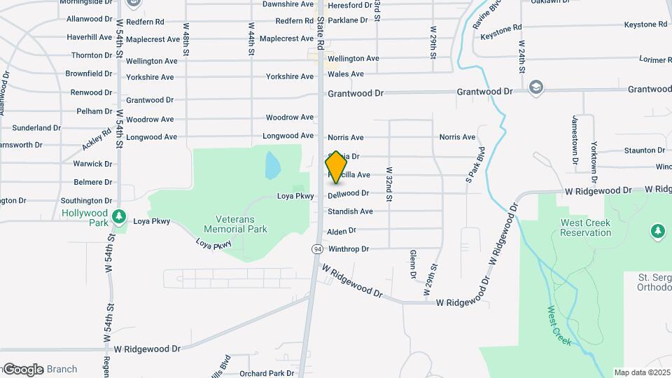 3436 Dellwood Dr Map and Location Details