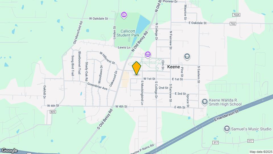 208 N Val Verde Map and Location Details