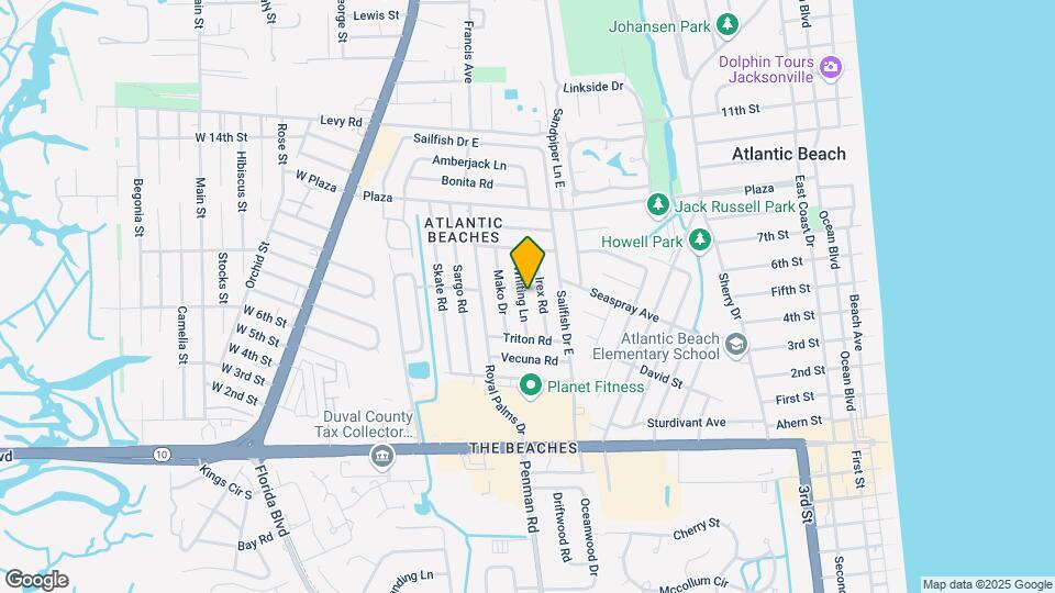 451 Whiting Ln Map and Location Details